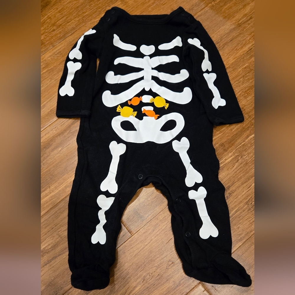 Carter's Baby Skeleton Footie Pajama Playsuit